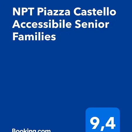 דירה Npt Piazza Castello A 20 Passi Accessibile Senior Families טורינו